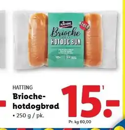 Lidl Brioche-hotdogbrød tilbud