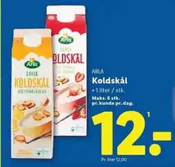 Lidl Koldskål tilbud