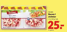 Lidl DULANO Bacon i strimler tilbud