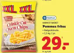 Lidl HARVEST BASKET Pommes frites tilbud