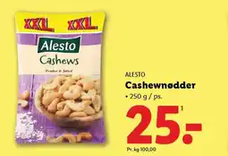 Lidl ALESTO Cashewnødder tilbud