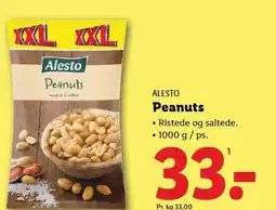 Lidl ALESTO Peanuts tilbud