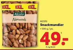 Lidl ALESTO Snackmandler tilbud