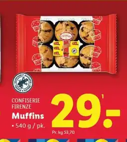 Lidl CONFISERIE FIRENZE Muffins tilbud