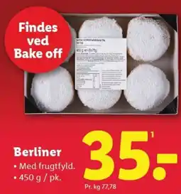 Lidl Berliner tilbud