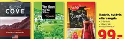 Lidl Rødvin, hvidvin eller sangria tilbud