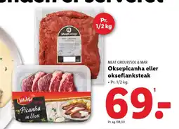 Lidl MEAT GROUP/SOL & MAR Oksepicanha eller okseflanksteak tilbud