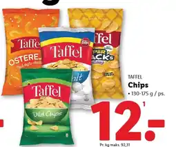 Lidl TAFFEL Chips tilbud