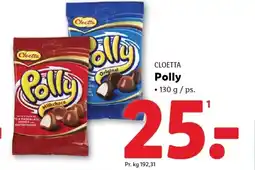 Lidl CLOETTA Polly tilbud