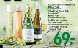 REMA 1000 VOGA Rosa Rosato Trevenezie Italien, 75 cl tilbud