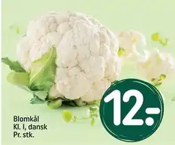 REMA 1000 Blomkål Kl. I, dansk Pr. stk tilbud