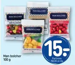 REMA 1000 Møn bolcher 100 g tilbud