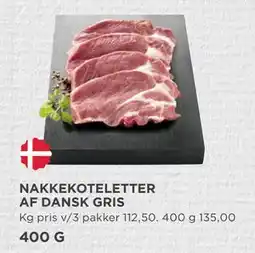 MENY NAKKEKOTELETTER AF DANSK GRIS tilbud