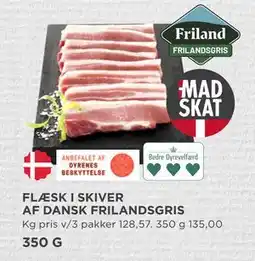 MENY FLÆSK I SKIVER AF DANSK FRILANDSGRIS tilbud