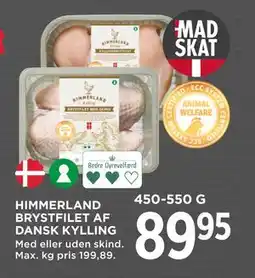 MENY HIMMERLAND BRYSTFILET AF DANSK KYLLING tilbud
