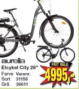 Harald Nyborg Elcykel City 28'' tilbud