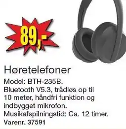 Harald Nyborg Høretelefoner tilbud