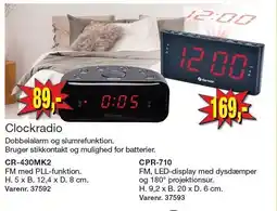 Harald Nyborg Clockradio tilbud
