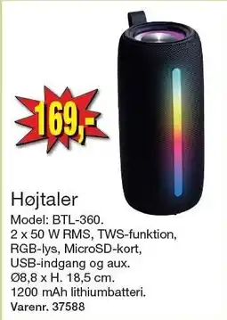 Harald Nyborg Højtaler tilbud