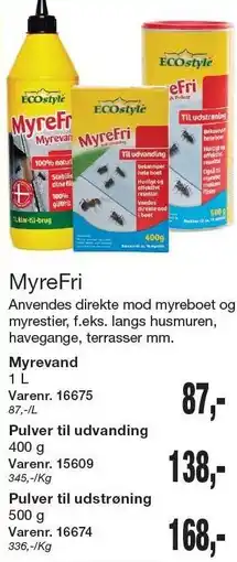 Harald Nyborg MyreFri tilbud