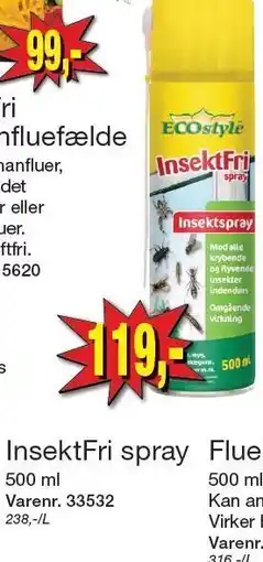 Harald Nyborg InsektFri spray tilbud