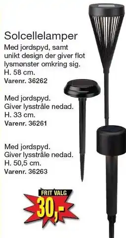 Harald Nyborg Solcellelamper tilbud