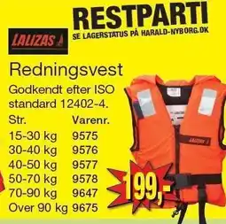 Harald Nyborg Redningsvest tilbud