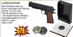 Harald Nyborg Luftpistolsæt tilbud
