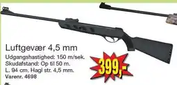 Harald Nyborg Luftgevær 4,5 mm tilbud