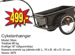 Harald Nyborg Cykelanhænger tilbud