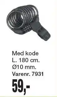 Harald Nyborg Spirallås med kode tilbud