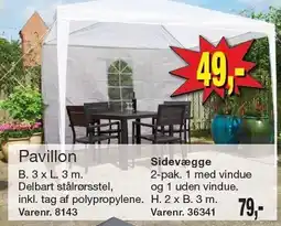 Harald Nyborg Pavillon tilbud
