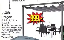Harald Nyborg KOSAMA Pergola tilbud