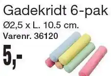 Harald Nyborg Gadekridt 6-pak tilbud