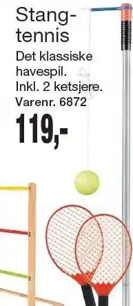 Harald Nyborg Stangtennis tilbud