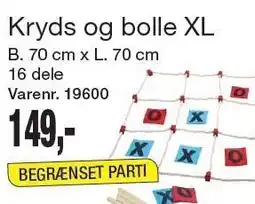 Harald Nyborg Kryds og bolle XL tilbud