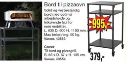 Harald Nyborg Bord til pizzaovn eller Cover tilbud