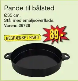 Harald Nyborg Pande til bålsted tilbud