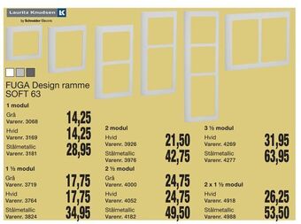 Harald Nyborg Fuga Design ramme Soft 63 tilbud
