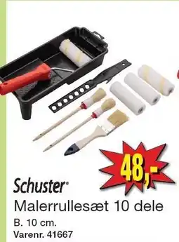 Harald Nyborg Schuster Malerrullesæt 10 dele tilbud