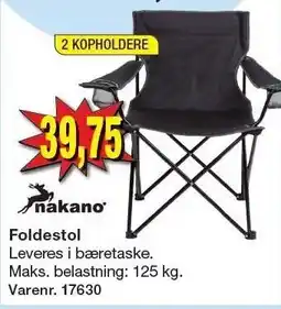 Harald Nyborg Nakano Foldestol tilbud