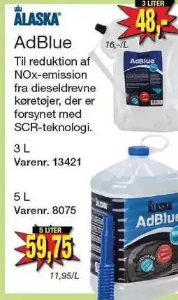 Harald Nyborg ALASKA AdBlue tilbud