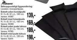 Harald Nyborg Nakano Selvoppusteligt liggeunderlag tilbud
