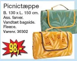 Harald Nyborg Picnictæppe tilbud