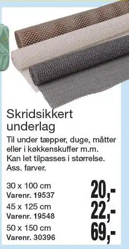Harald Nyborg Skridsikkert underlag tilbud