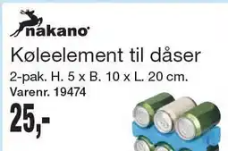 Harald Nyborg Nakano Køleelement til dåser tilbud