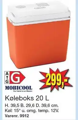 Harald Nyborg Køleboks 20 L tilbud