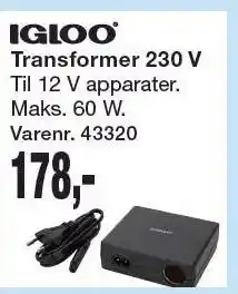 Harald Nyborg Transformer 230 V tilbud