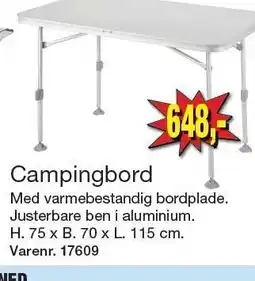 Harald Nyborg Campingbord tilbud