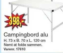 Harald Nyborg Campingbord alu tilbud